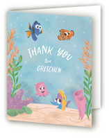 Disney and Pixar’s Finding Nemo’s One-der the Sea Party Children's Birthday Party Thank You Cards