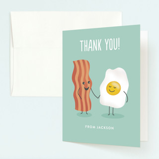Egg-cellent friend Children's Birthday Party Thank You Cards