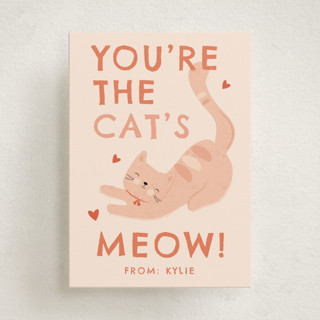 Cats Meow Classroom Valentine's Day Cards