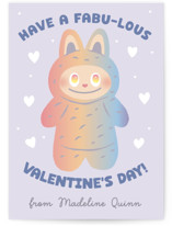 Fabu-lous Valentine Classroom Valentine's Day Cards