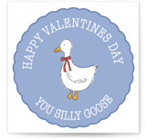 Silly goose valentine Classroom Valentine's Day Cards
