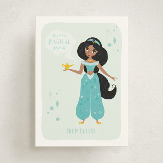 Jasmine Wishes from Disney's Aladdin Classroom Valentine's Day Cards