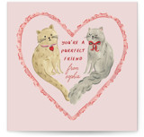 Purrfect Classroom Valentine's Day Cards