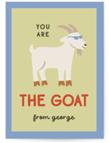 the goat Classroom Valentine's Day Cards