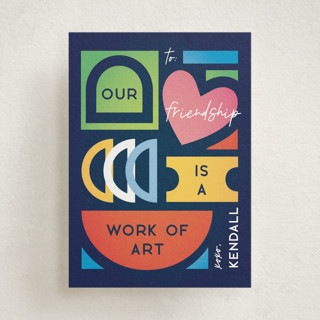 Art of friendship Classroom Valentine's Day Cards