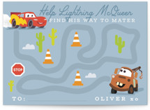 Disney And Pixar's Lightning Maze Classroom Valentine's Day Cards