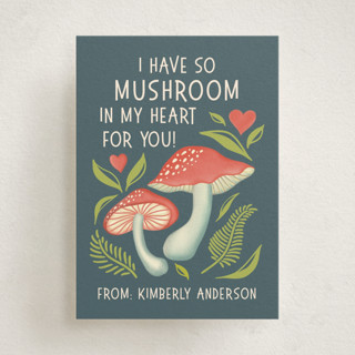 So Mushroom Classroom Valentine's Day Cards