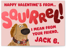 Disney And Pixar's Dug Foil-Pressed Classroom Valentine's Day Cards