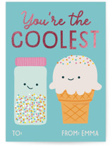 Coolest Foil-Pressed Classroom Valentine's Day Cards