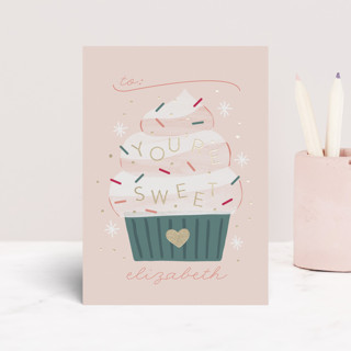 You're Sweet Foil-Pressed Classroom Valentine's Day Cards