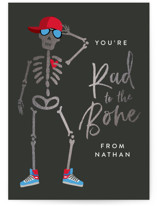 Rad to the Bone Foil-Pressed Classroom Valentine's Day Cards