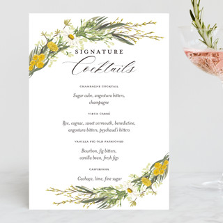 Organic Florals Small Custom Signs