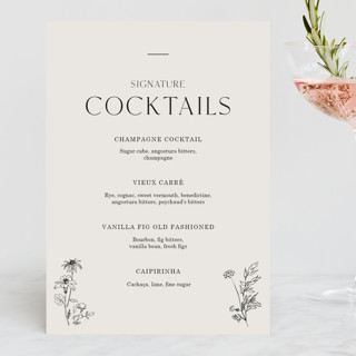 Floral Type Arch Small Custom Signs