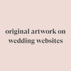 Completely Custom Wedding Website