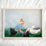 Impressionistic Painting, 8"x10", Painting Commission Commissioned Original Painting