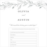 Digital Wedding Address Collection Cards