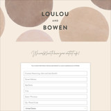 Digital Wedding Address Collection Cards