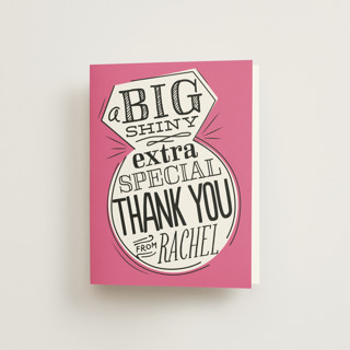 Ringing & Writing Bachelorette Party Thank You Cards