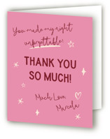 Disco Bachelorette Party Thank You Cards