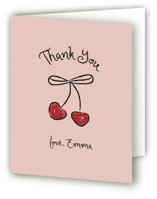 Cherry Bachelorette Party Thank You Cards