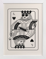 The King: Custom Print Custom & Commissioned Art