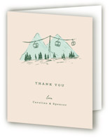 Apres Yes Engagement Party Thank You Cards
