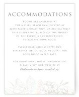 Gilded Wildflowers Gloss-Press® Direction Cards