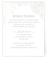 Au Jardin Gloss-Press® Direction Cards