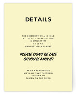 Courthouse Direction Cards