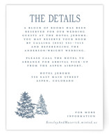 Aspen Toile Direction Cards