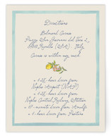 Amalfi Coast Wedding Direction Cards