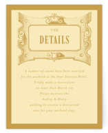 Vintage Label Direction Cards