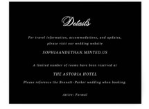 Chic Union Direction Cards