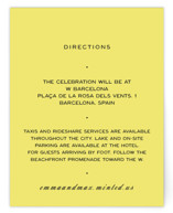 In Lights Direction Cards