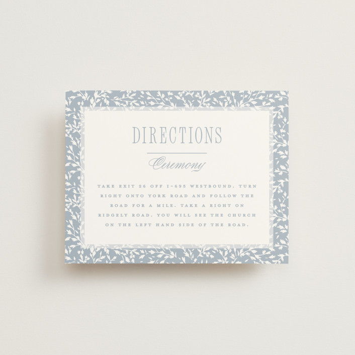 Hartford Direction Cards by Erin L. Wilson Minted