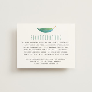 Eucalyptus Leaves Direction Cards