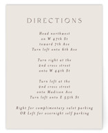 Direction Cards