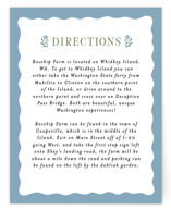 Sweet Vintage Direction Cards
