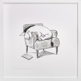 Eeyore Lounging | Winnie The Pooh Disney Art Prints