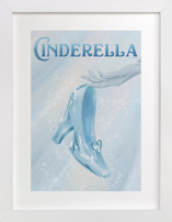 Disney's Cinderella Glass Slipper Disney Art Prints
