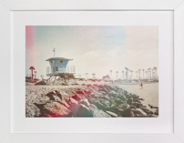 beach affect 2 Fine Art Prints