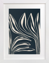 Navy Botanical #1 Fine Art Prints