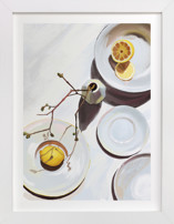 Flatlay Lemon Study Fine Art Prints