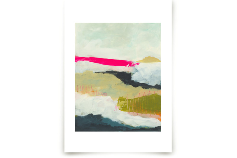 Pink Horizons Hope Fine Art Prints by Karyn Denten Minted