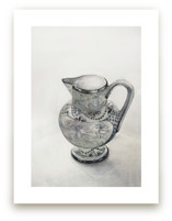 Blue Pitcher by Karen Kaul