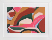 Deep Pink Division Fine Art Prints