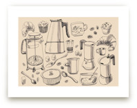 Breakfast with Coffee by Catilustre