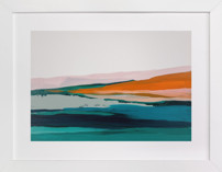 Colorful Abstract Seascape Fine Art Prints