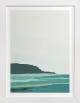 Abstract Pacific Seascape Diptych 2 Fine Art Prints