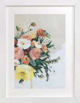 Peach and Yellow Peony Fine Art Prints